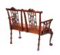 MAHOGANY SETTEE at Ross's Online Art Auctions