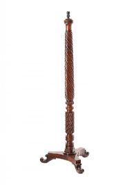 WILLIAM IV STANDARD LAMP at Ross's Online Art Auctions