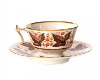 WORCESTER CUP AND SAUCER at Ross's Online Art Auctions