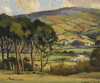 COUNTY ANTRIM LANDSCAPE by Maurice Canning Wilks ARHA RUA at Ross's Online Art Auctions