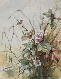 STILL LIFE, FLOWERS by Coralie de Burgh Kinahan at Ross's Online Art Auctions