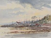 NEWTOWNARDS BOAT CLUB by Dennis Orme Shaw at Ross's Online Art Auctions