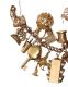 9CT GOLD CHARM BRACELET at Ross's Online Art Auctions