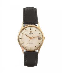 OMEGA 1950'S 9CT GOLD-CASED GENT'S WRIST WATCH at Ross's Online Art Auctions