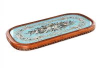 VICTORIAN BEAD WORK TRAY at Ross's Online Art Auctions