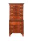 SERPENTINE FRONT CHEST ON CHEST at Ross's Online Art Auctions
