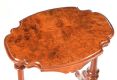 WALNUT SHAPED TOP LAMP TABLE at Ross's Online Art Auctions