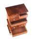 MAHOGANY MINIATURE CHEST OF DRAWERS at Ross's Online Art Auctions
