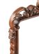 VICTORIAN CARVED ROSEWOOD FIRE SCREEN at Ross's Online Art Auctions