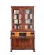 WILLIAM IV MAHOGANY SERPENTINE BOOKCASE at Ross's Online Art Auctions