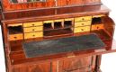 WILLIAM IV MAHOGANY SERPENTINE BOOKCASE at Ross's Online Art Auctions