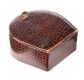 VICTORIAN LEATHER COLLAR BOX at Ross's Online Art Auctions