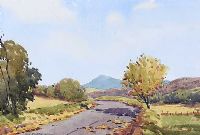 ROAD IN THE GLENS by Samuel McLarnon UWS at Ross's Online Art Auctions