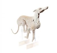 RUNNING GREYHOUND by David Withers at Ross's Online Art Auctions
