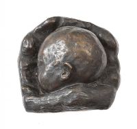 BABY SLEEPING by Irish School at Ross's Online Art Auctions