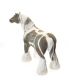 PIEBALD CLYDESDALE HORSE by Audrey Smyth at Ross's Online Art Auctions