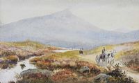 ON THE ROAD HOME by Ernest Hanford at Ross's Online Art Auctions