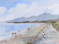 THE MOURNES FROM NEWCASTLE by Tom Kerr at Ross's Online Art Auctions