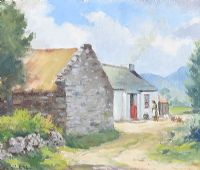 NEAR HILLTOWN, COUNTY DOWN by Sean Nichol at Ross's Online Art Auctions