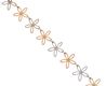 9CT GOLD FLORAL NECKLACE at Ross's Online Art Auctions
