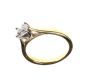 18CT GOLD SOLITAIRE DIAMOND RING at Ross's Online Art Auctions