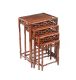 CHINESE NEST OF FOUR TABLES at Ross's Online Art Auctions