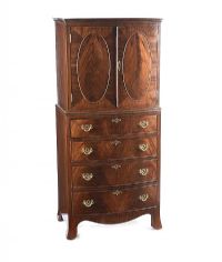 MAHOGANY TALLBOY CHEST at Ross's Online Art Auctions