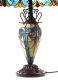 TIFFANY STYLE TABLE LAMP AND SHADE at Ross's Online Art Auctions