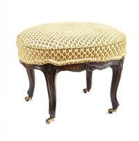 ANTIQUE FOOTSTOOL at Ross's Online Art Auctions