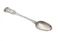 SILVER SERVING SPOON at Ross's Online Art Auctions