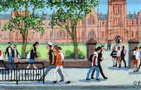 STUDENTS OF QUEENS by Cupar Pilson at Ross's Online Art Auctions