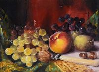 STILL LIFE, FRUIT by Lorraine Christie at Ross's Online Art Auctions