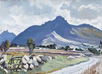 IN THE MOURNES, SLIEVE BINNIAN & BEARNAGH by Anne Primrose Jury HRUA at Ross's Online Art Auctions