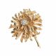 TWO GOLD-TONE BROOCHES at Ross's Online Art Auctions