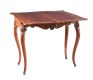 VICTORIAN MAHOGANY TURN OVER LEAF TEA TABLE at Ross's Online Art Auctions
