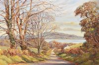 VIEW ACROSS TO SCRABO by Vittorio Cirefice at Ross's Online Art Auctions