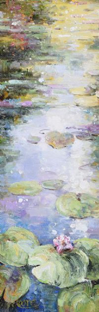 WATER LILLIES II by Robert Moore at Ross's Online Art Auctions