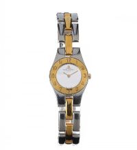 BAUME & MERCIER GOLD-PLATED STAINLESS STEEL LADY'S WRIST WATCH at Ross's Online Art Auctions