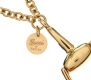 GUCCI 18CT GOLD PENDANT AND CHAIN at Ross's Online Art Auctions