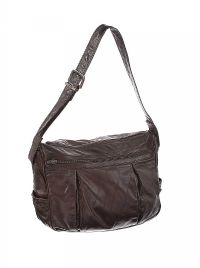 EMY VINTAGE BROWN LEATHER HANDBAG at Ross's Online Art Auctions