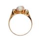 14CT GOLD OPAL AND CLEAR SAPPHIRE RING at Ross's Online Art Auctions