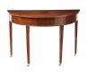 GEORGIAN MAHOGANY D END SIDE TABLE at Ross's Online Art Auctions