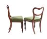 PAIR OF ROSEWOOD SIDE CHAIRS at Ross's Online Art Auctions