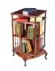 MAPLE & CO EDWARDIAN MAHOGANY REVOLVING BOOKCASE at Ross's Online Art Auctions