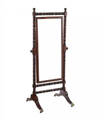 REGENCY CHEVAL MIRROR at Ross's Online Art Auctions