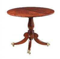 GEORGIAN SNAP TOP TABLE at Ross's Online Art Auctions