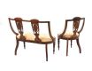 EDWARDIAN CHILD'S ROSEWOOD SETTEE & MATCHING CHAIR at Ross's Online Art Auctions