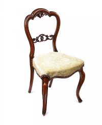 VICTORIAN OCCASIONAL CHAIR at Ross's Online Art Auctions