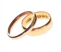 TWO 18CT GOLD RINGS at Ross's Online Art Auctions