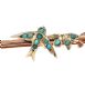 ANTIQUE GOLD BROOCH WITH TURQUOISE at Ross's Online Art Auctions